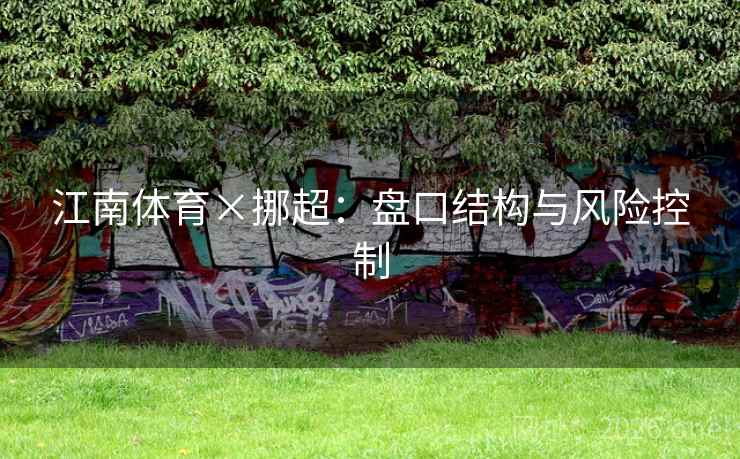 江南体育×挪超：盘口结构与风险控制